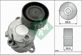 INA - 534059210-INA - Belt Tensioner, V-ribbed belt - Povrat artikla narucenog iz Njemacke nije moguc.