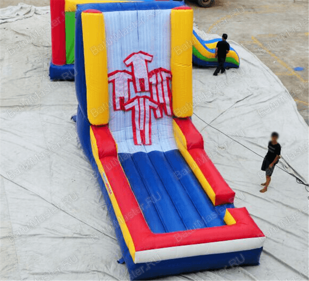 Надувной батут "Прилипала" 8*4*4 м
