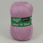 Семеновская Пряжа "Лидия Silver ЧШ" 100% имп. меринос 1613м/100гр