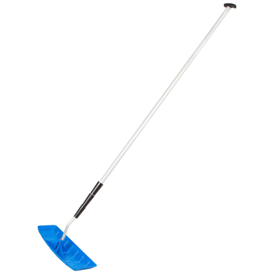 Скребок для уборки снега с крыш 610х140 мм, алюминиевая телескоп. рукоятка, длина 2-6 м