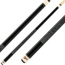 Кий для пула 2-pc "Classic Black Onyx" (черный) с оплеткой ирландский лен