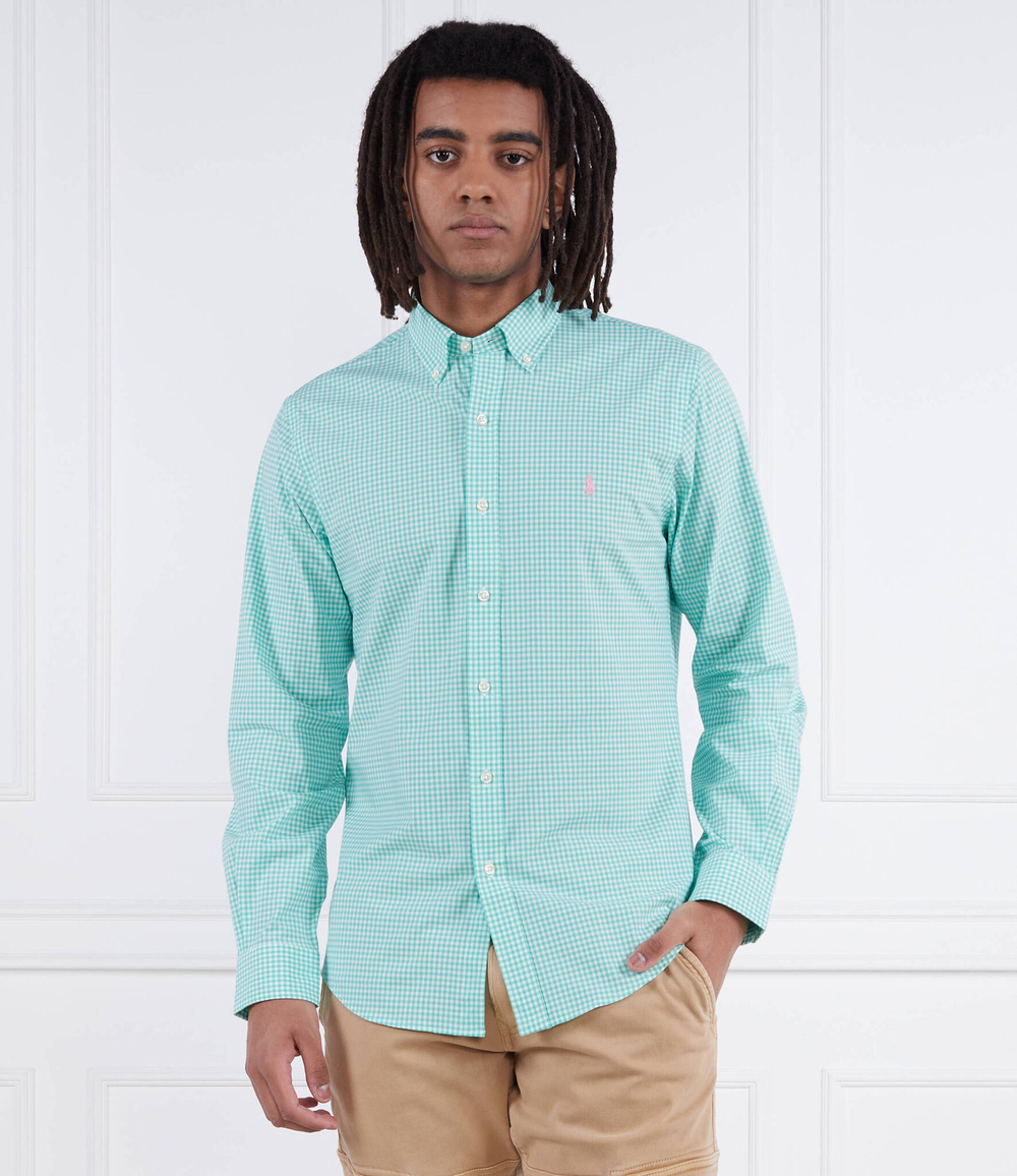 Рубашка POLO RALPH LAUREN - зеленый(710859882)