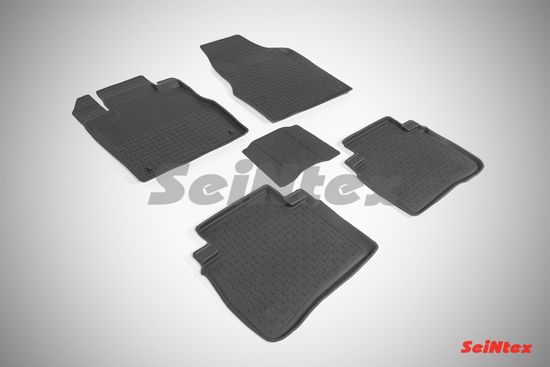 Резиновые коврики в салон Nissan Murano II [Z51] (2007-2016) "Высокий борт"