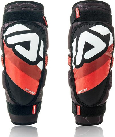 Защита локтей ACERBIS SOFT 3.0, красный-чёрный