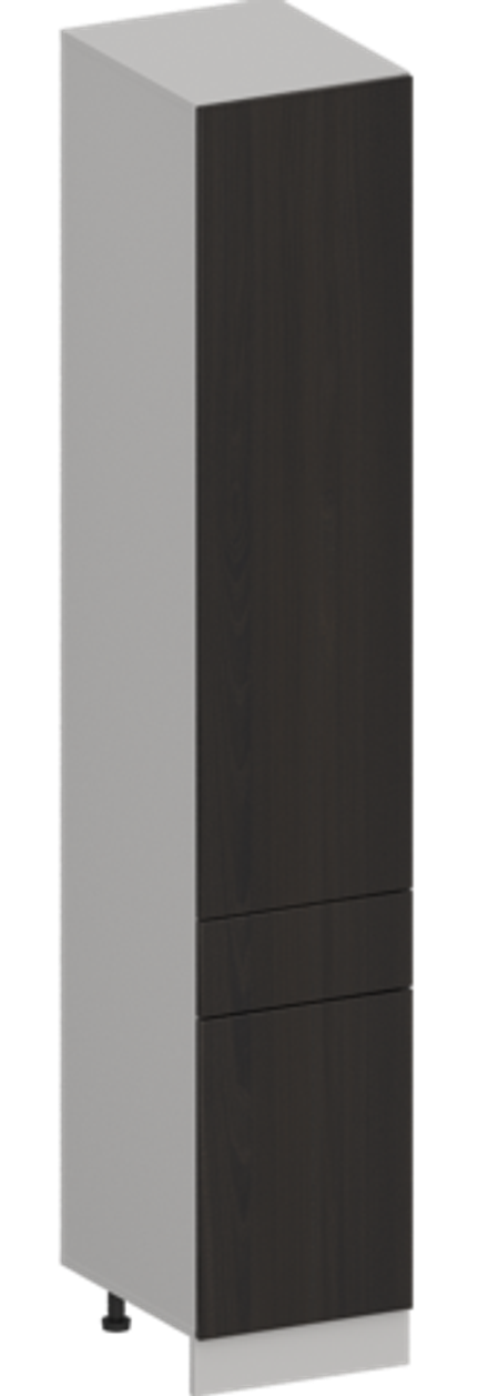 Кухня Модуль ШП1Я 400 Графит / Ликата