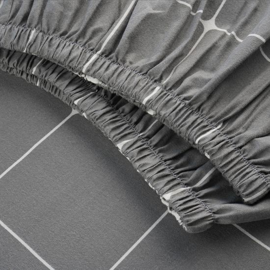 КПБ  Томирис, Евро, 50х70, простыня 140х200х30 . DOMTEKC