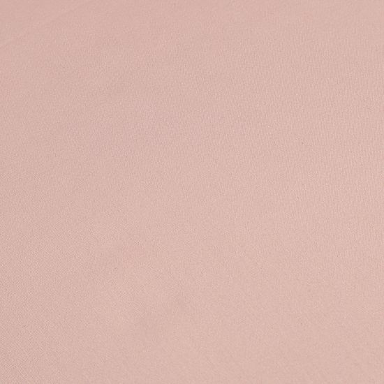 Простыня на резинке из премиального сатина цвета пыльной розы из коллекции essential, 160х200х30 см