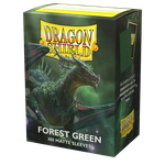 Dragon Shield - протекторы Matte Forest Green 100 штук