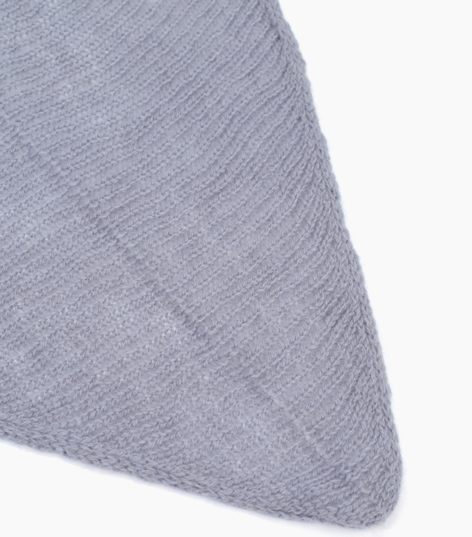 Женская косынка DBR 0568 серо-голубой