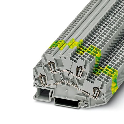3038480 - STTBS 2,5-PE - Двухъярусная заземляющая клемма