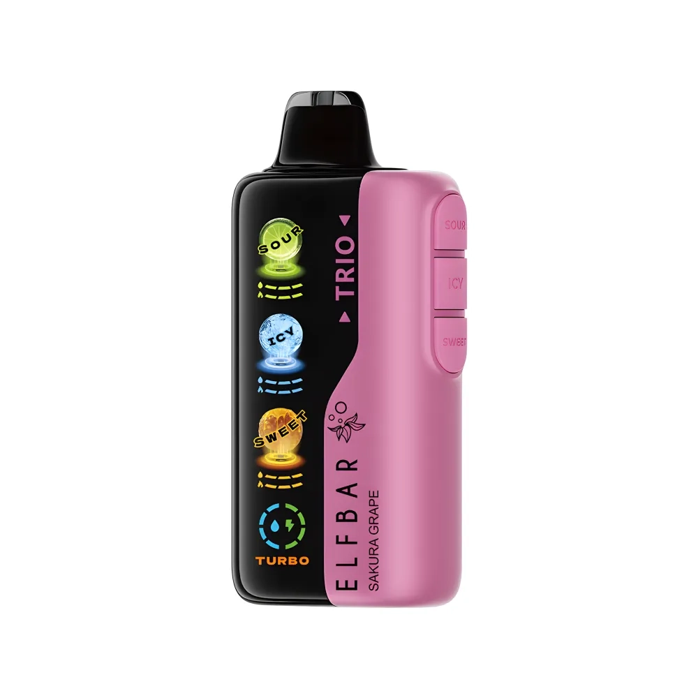 ELF BAR TRIO 40000 - Sakura Grape (5% nic)