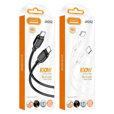 Кабель Type-C на Type-C 100W Jokade JA052 (white)