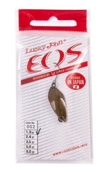 Блесна колеблющаяся Lucky John EOS длин.25мм/01.8г 002