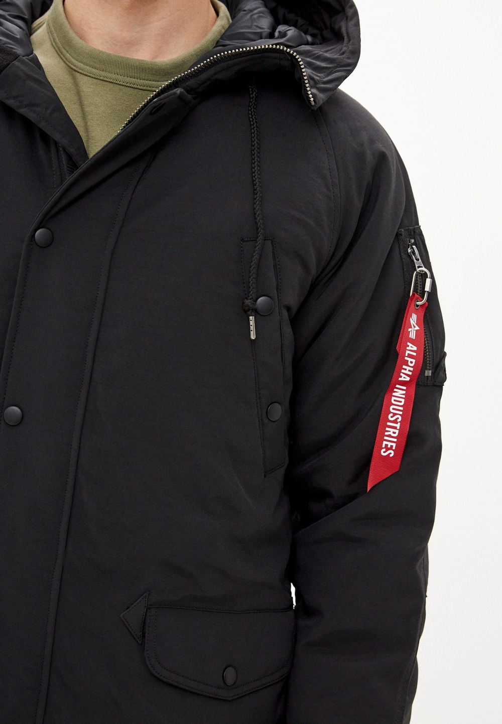 Куртка утепленная мужская ALPHA INDUSTRIES N-3B ALTITUDE MOD PARKA