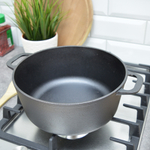 Кастрюля 3л чугунная с крышкой тм Гардарика