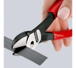 KNIPEX TwinForce бокорезы, рез: провол. мягк. d 5.5 мм, провол. ср. d 4.6 мм, твёрд. d 3.2 мм, роял.