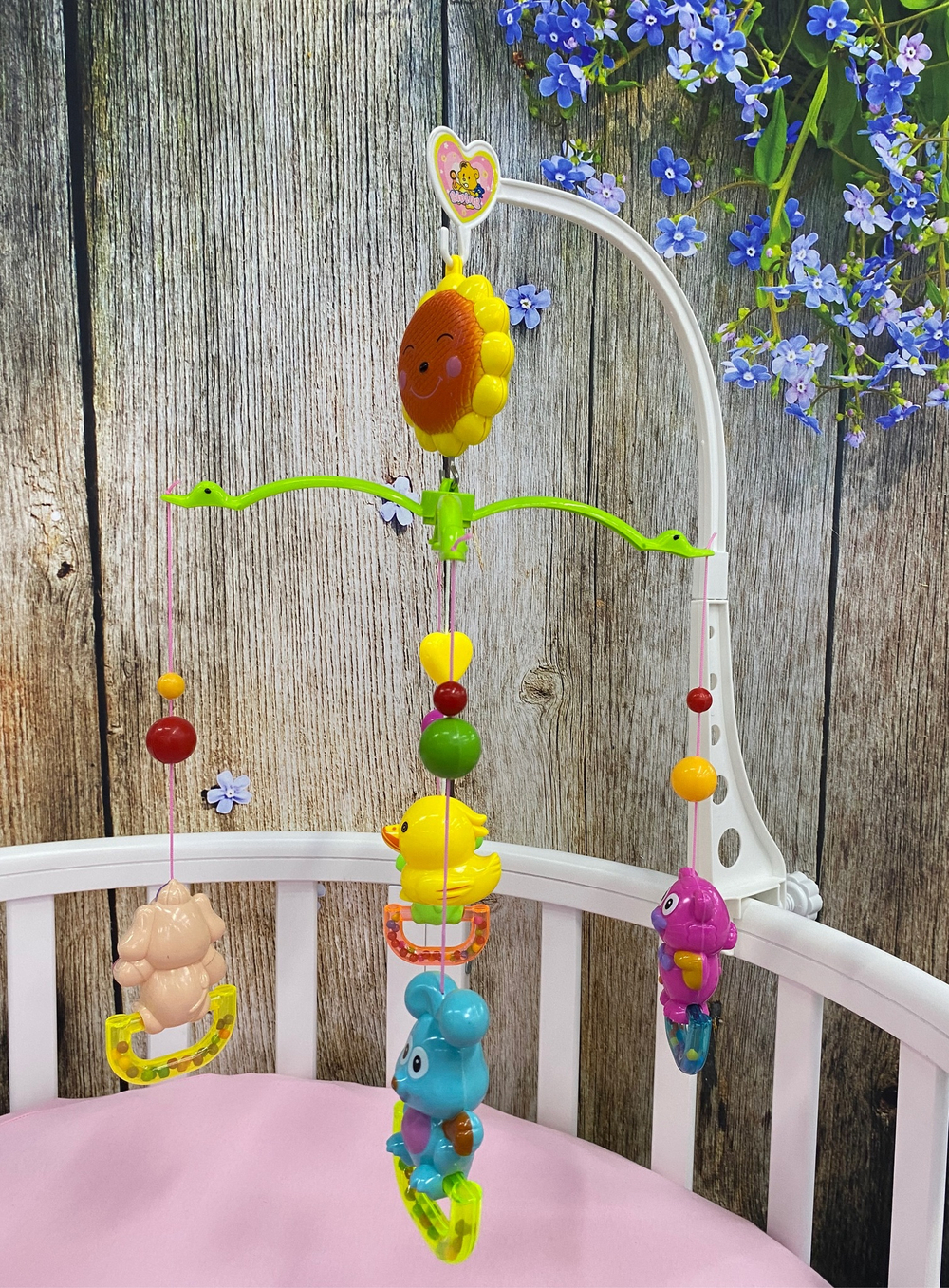 190447/Погремушка муз. на подвеске, на бат. в кор. 36*24*6см/B1321363/1