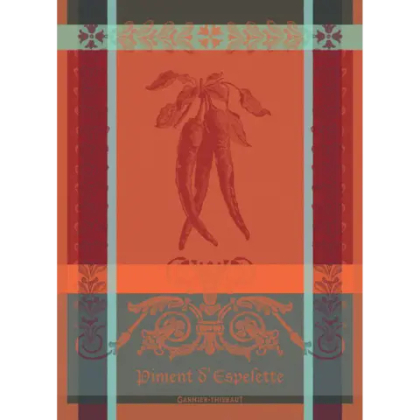 Кухонное полотенце Garnier Thiebaut Piment D Espelette Epice (56 x 77 см)