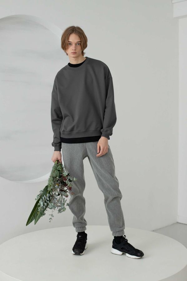 Толстовка Moments Серая - фото 3