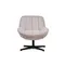 Крутящееся кресло Mateo, светло-серое букле