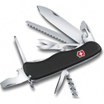 Нож Victorinox Outrider, 111 мм, 14 функций, черный