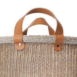Корзина для хранения Sustainable collection, Ø27х25 см, бежевая