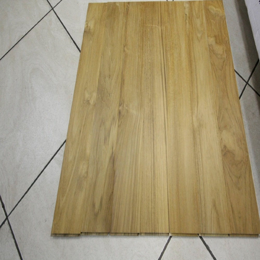 Массивная доска Тик без покрытия