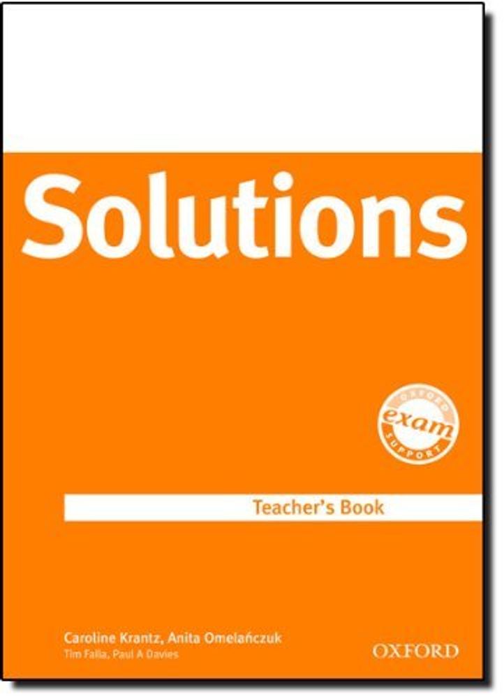 SOLUTIONS UP-INT книга для учителя ( TB)