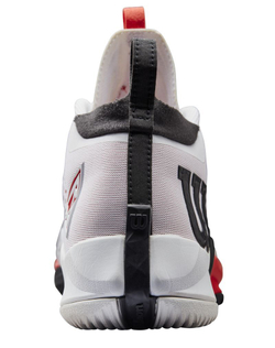 Мужские кроссовки теннисные Wilson Rush Pro Tour MID - white/black/poppy red