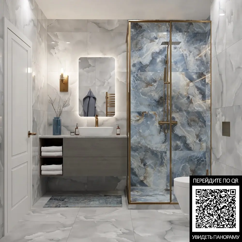 Керамогранит Royce Persian Blue Polished 60x60 см (R_PR1015)