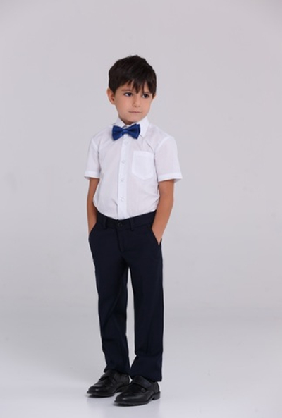 Брюки брючки 108 112 30 классические классика детские для мальчика мальчиковые в садик утренник синие темно-синие для малыша школьные праздничные на резинке торжественные для малыша