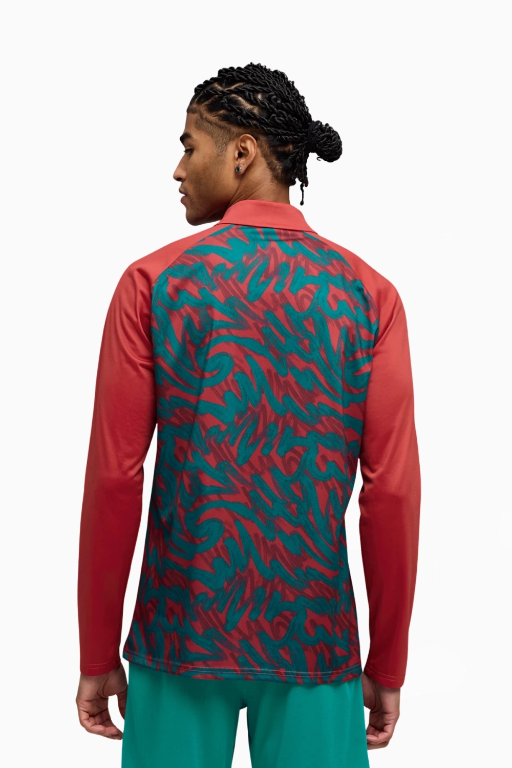 Кофта Puma Portugal 2026 Warm Up 1/4 Zip - красный