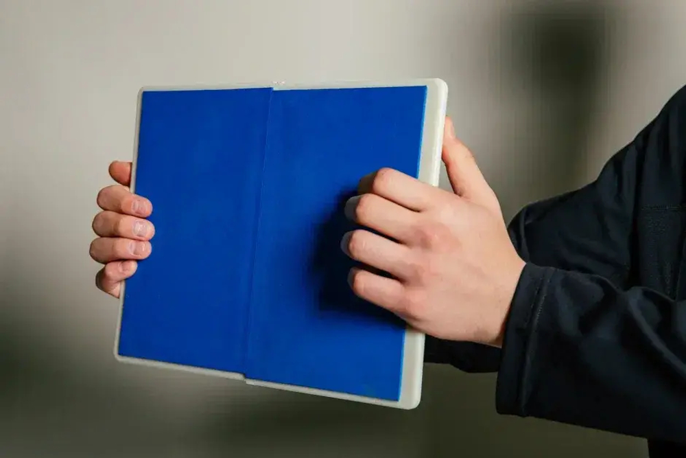 Доска для разбивания многоразовая синяя 8 мм