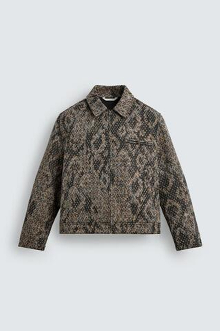 ZARA КУРТКА ЖАККАРД, РАЗНОЦВЕТНЫЙ