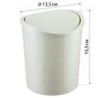 Контейнер для мусора настольный 1.6л М2490