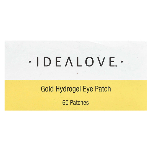Idealove, Eye Admire, гидрогелевые патчи для глаз с золотом, 60 шт.