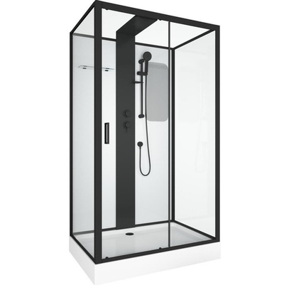 Душевая кабина Grossman Elegans GR252Q (120х80х217) дверь раздвижная,6 мест