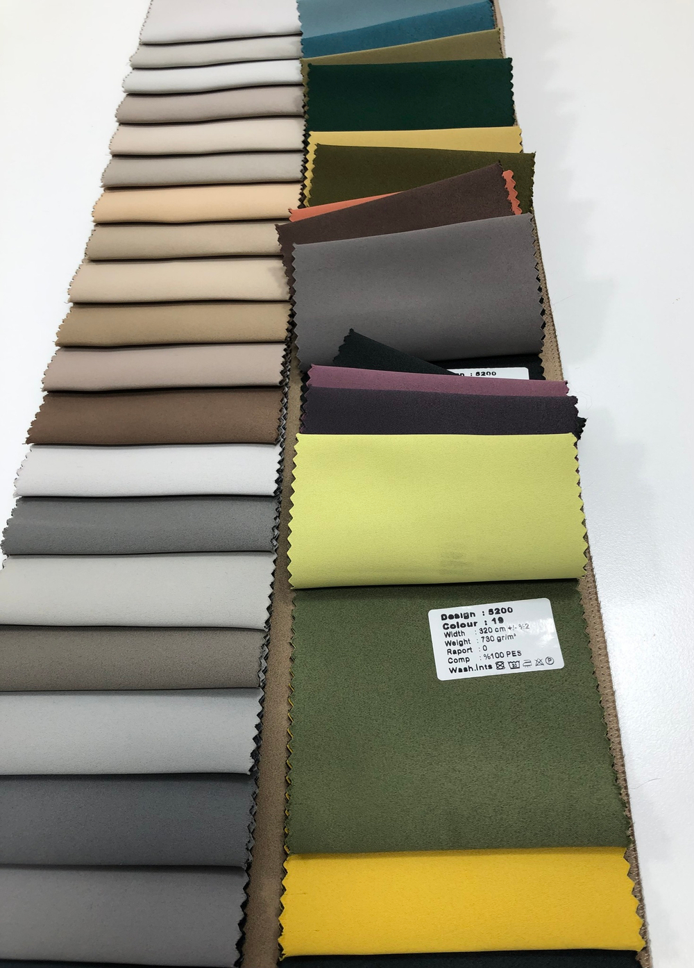 Портьерная ткань двусторонний dimout Megara арт. 5200 (высота 320 см, Турция)