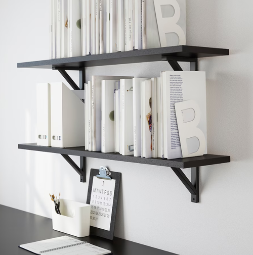 БУСБАССЕ BUSBASSE Подставка ограничитель для книг, белая