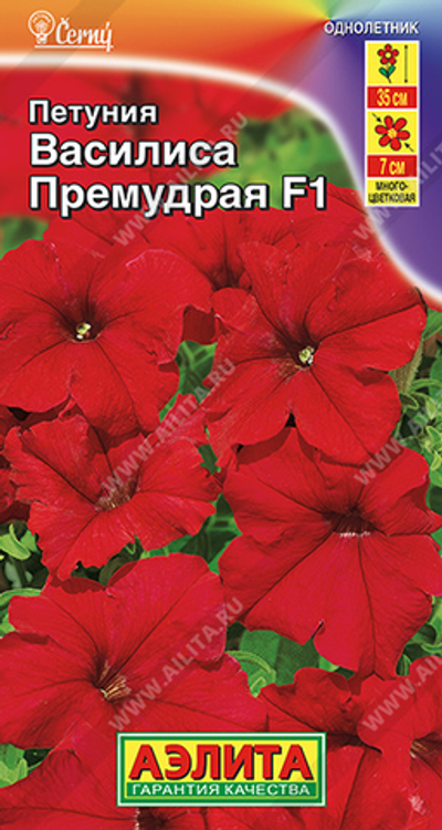 Петуния Василиса Премудрая F1 многоцветковая