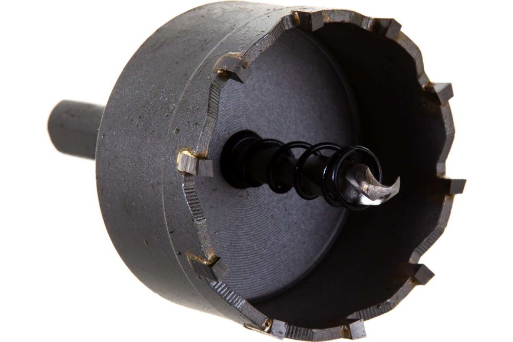 36850 Коронка кольцевая с карбидными вставками Профи (для отверстий в нержавеющей стали) 50мм