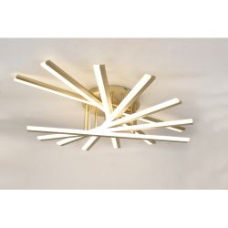 Светильник потолочный светодиодный Rivoli Cordelia 6184-701 LED 120Вт 3000-6000К золотой с пультом | Rivoli