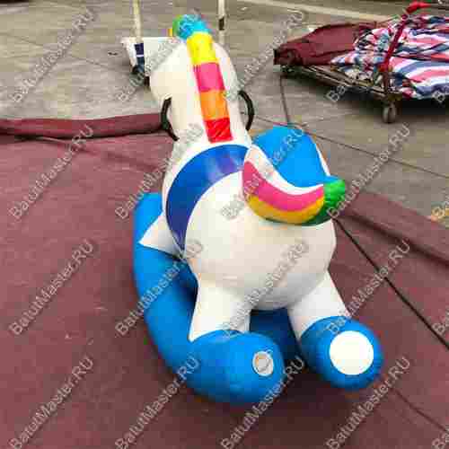 Надувная качалка «Единорог»