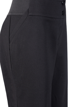 Брюки женские 2608АПА, Флис черный #369Флч022608АПА