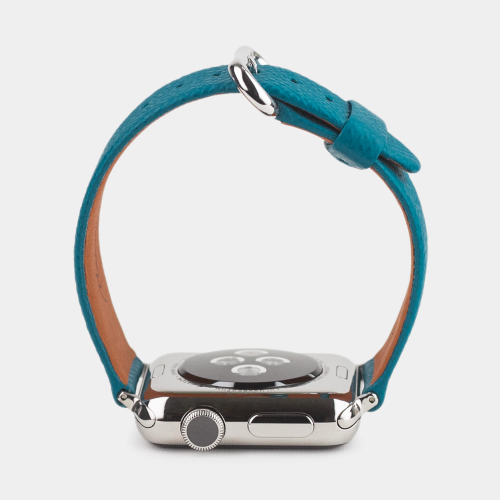 Ремешок для Apple Watch 40/41/42 mm из кожи теленка, морского цвета