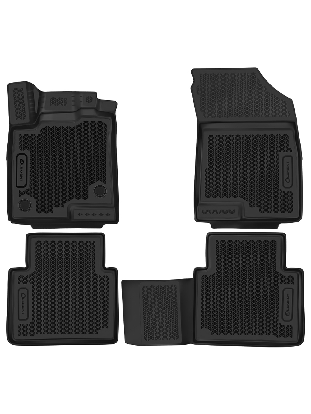 Коврики 3D EVA в салон HAVAL Jolion 4WD 2021 - 4шт. (полиуретан) EVA.ELEMENT3DA71041210K