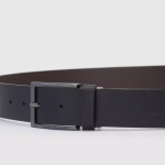 Ремень двусторонний кожаный Piquadro Modus Special/Black-brown