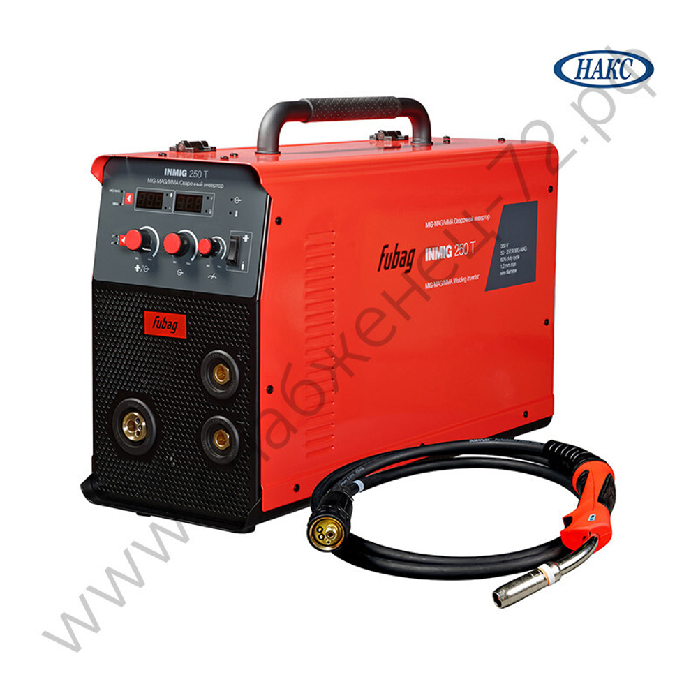 FUBAG Сварочный полуавтомат инвертор INMIG 250 T НАКС + горелка FB 250 3 м