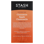 Stash Tea, Herbal Tea, корица, яблоко и ромашка, без кофеина, 20 чайных пакетиков, 40 г (1,4 унции)