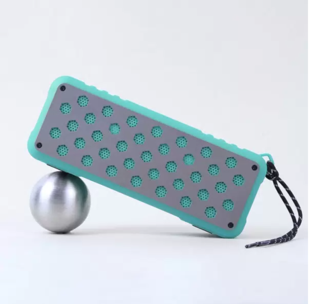 Портативная акустика Rombica Mysound Twinbox, 10 Вт, голубой